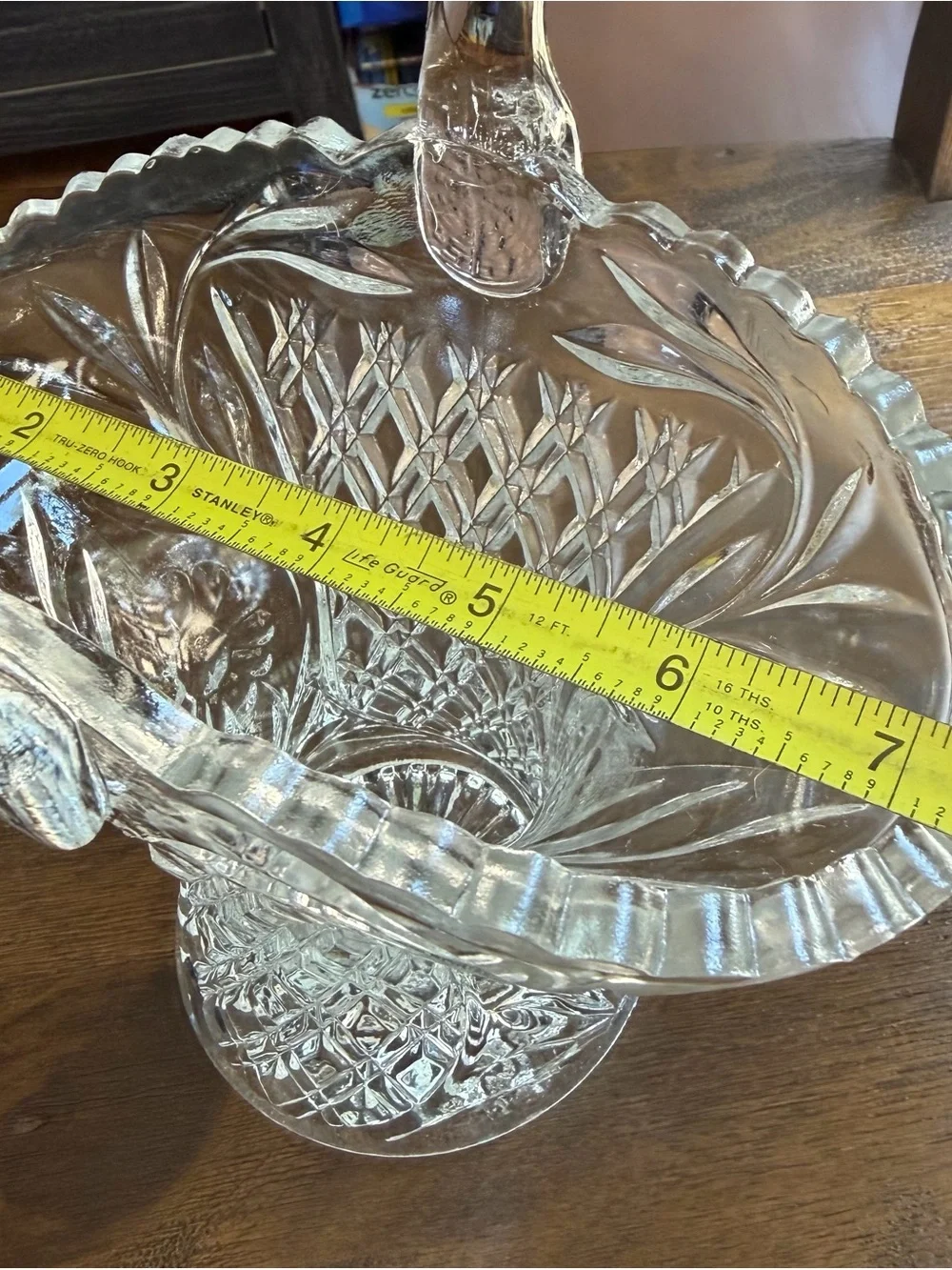 Vintage Princess House basket - **GLOWS**
